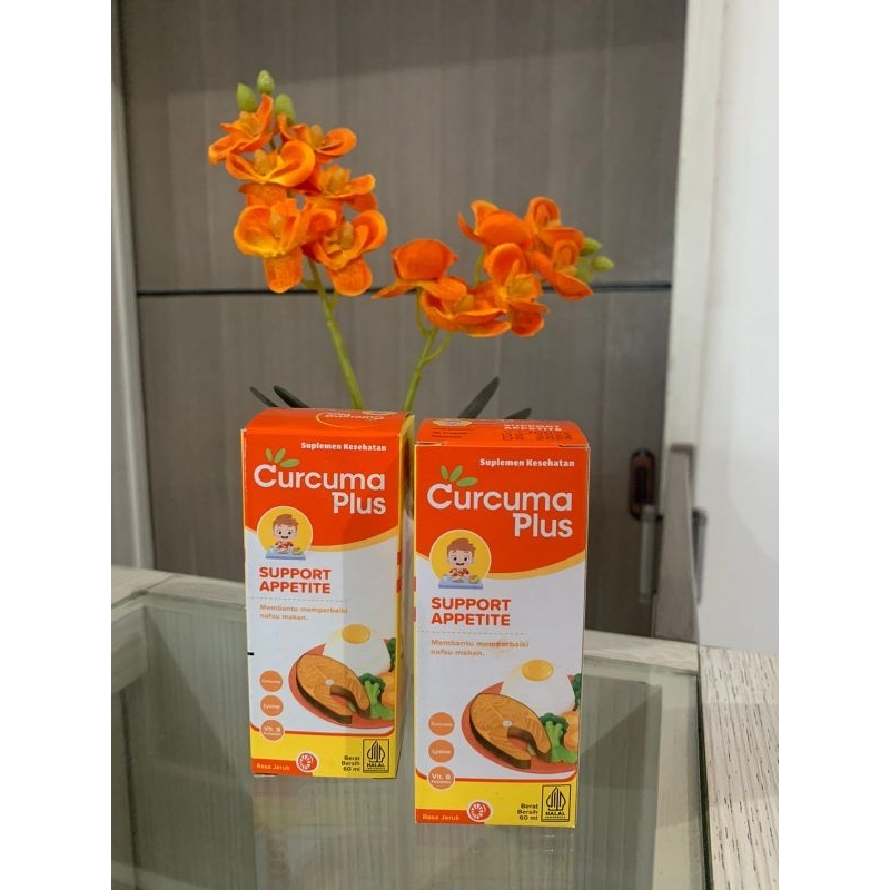 CURCUMA + PLUS SUPPORT APPETITE MULTIVITAMIN ANAK NAFSU MAKAN