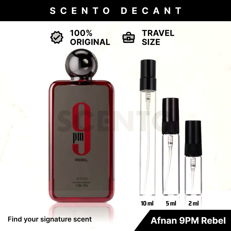 Decant Afnan 9PM Rebel Original