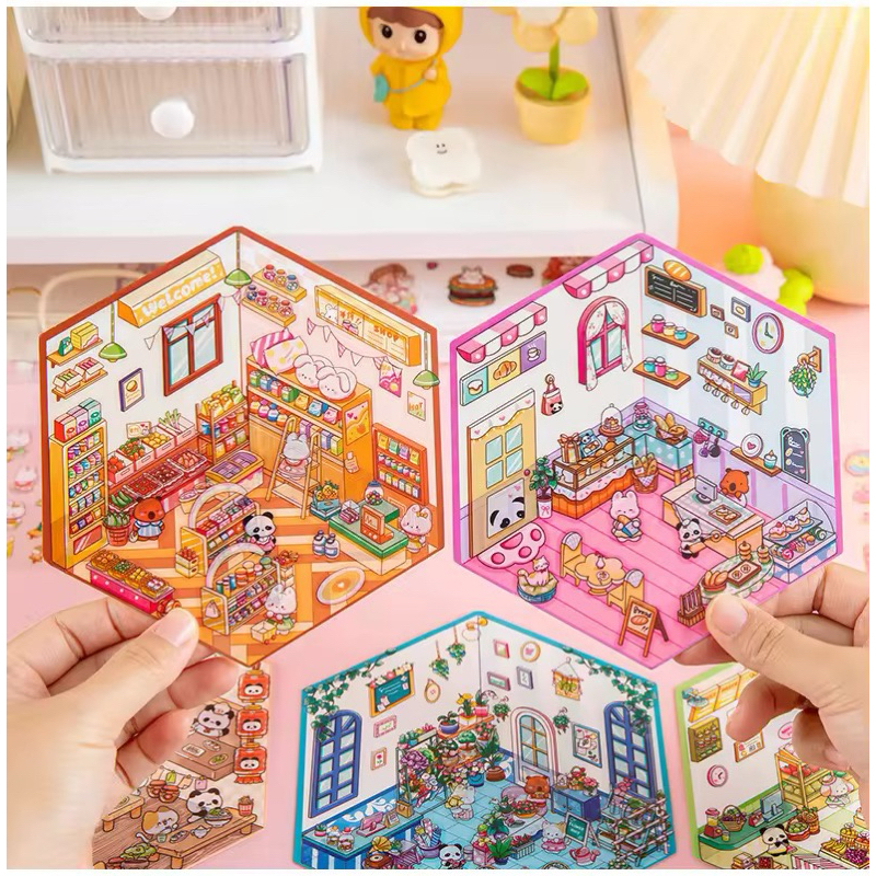 [PSS] STIKER 3D DEKORASI RUANGAN LUCU VIRAL | STIKER 3D SATISFYING DECORATION KOREA SANRIO BABYTREE 