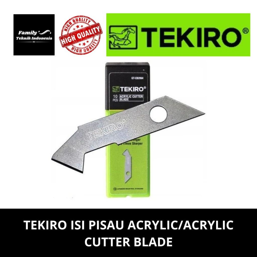 

Isi Pisau Karet Acrylic/ACRYLIC 100% Asli Original Tekiro heavy duty