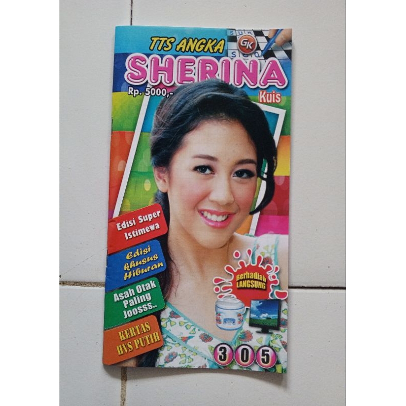 Teka Teki Silang Angka Sherina 305