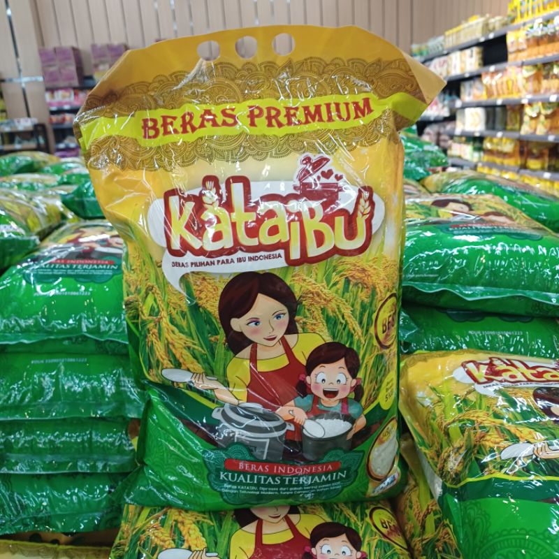 

BERAS PREMIUM KATA IBU 5KG