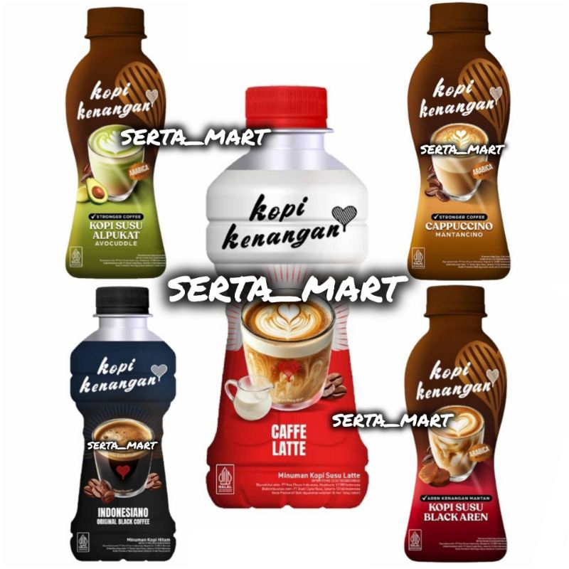 kopi Kenangan Hanya Untukmu Botol 200ml - Mantancino / Avocuddle / Black Aren