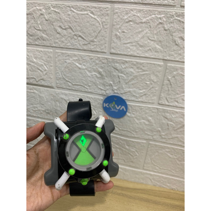 Ben10 Deluxe Omnitrix Playmates Jam Tangan benten Original Second