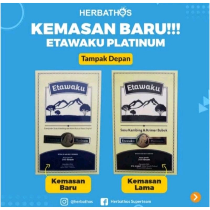 

ETAWAKU PLATINUM - SUSU KAMBING ETAWA PROVIT SEMBUHKAN MASALAH PERNAFASAN