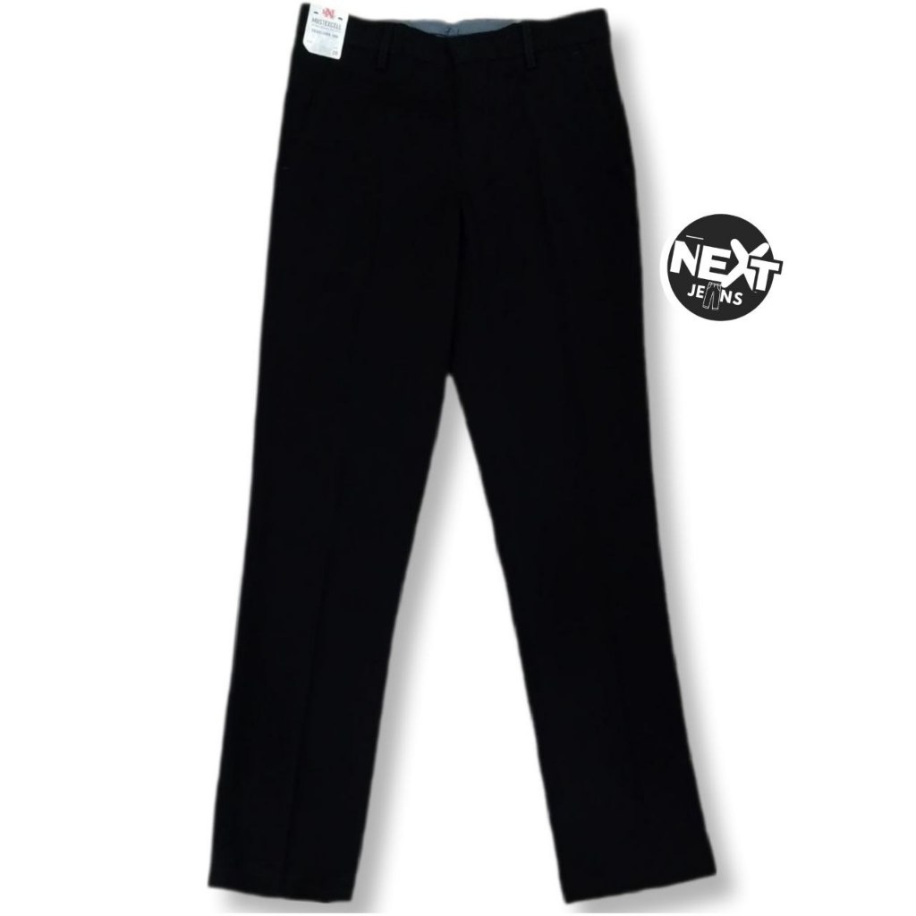 CELANA NEXT M EXCELL FORMAL PANJANG SLIM FIT SIZE 27-32 PREMIUM 519 HITAM