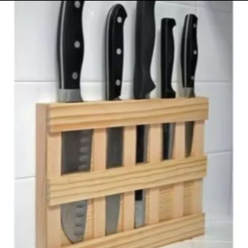 Rak Pisau Dinding