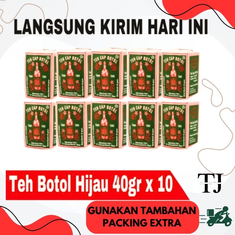 

FLASH SALE!! TEH CAP BOTOL/TEH BUBUK 40gr 10pcs