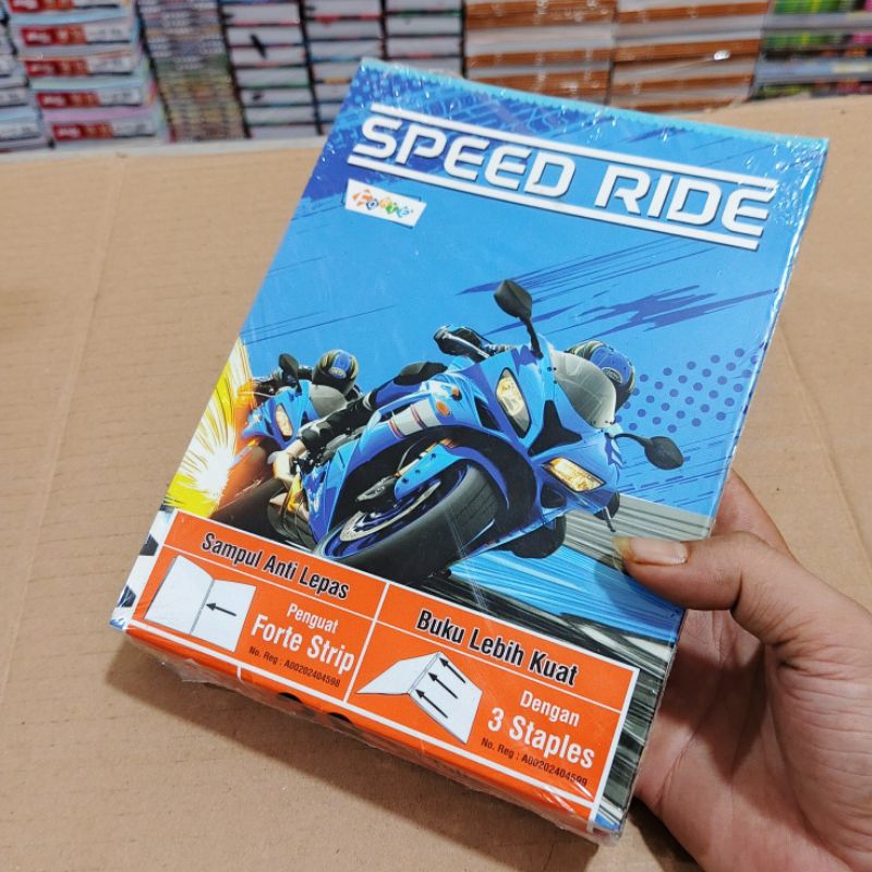 

1 Pak Buku Tulis Karakter Cowok 38 Lembar isi 10 Buku FORTE