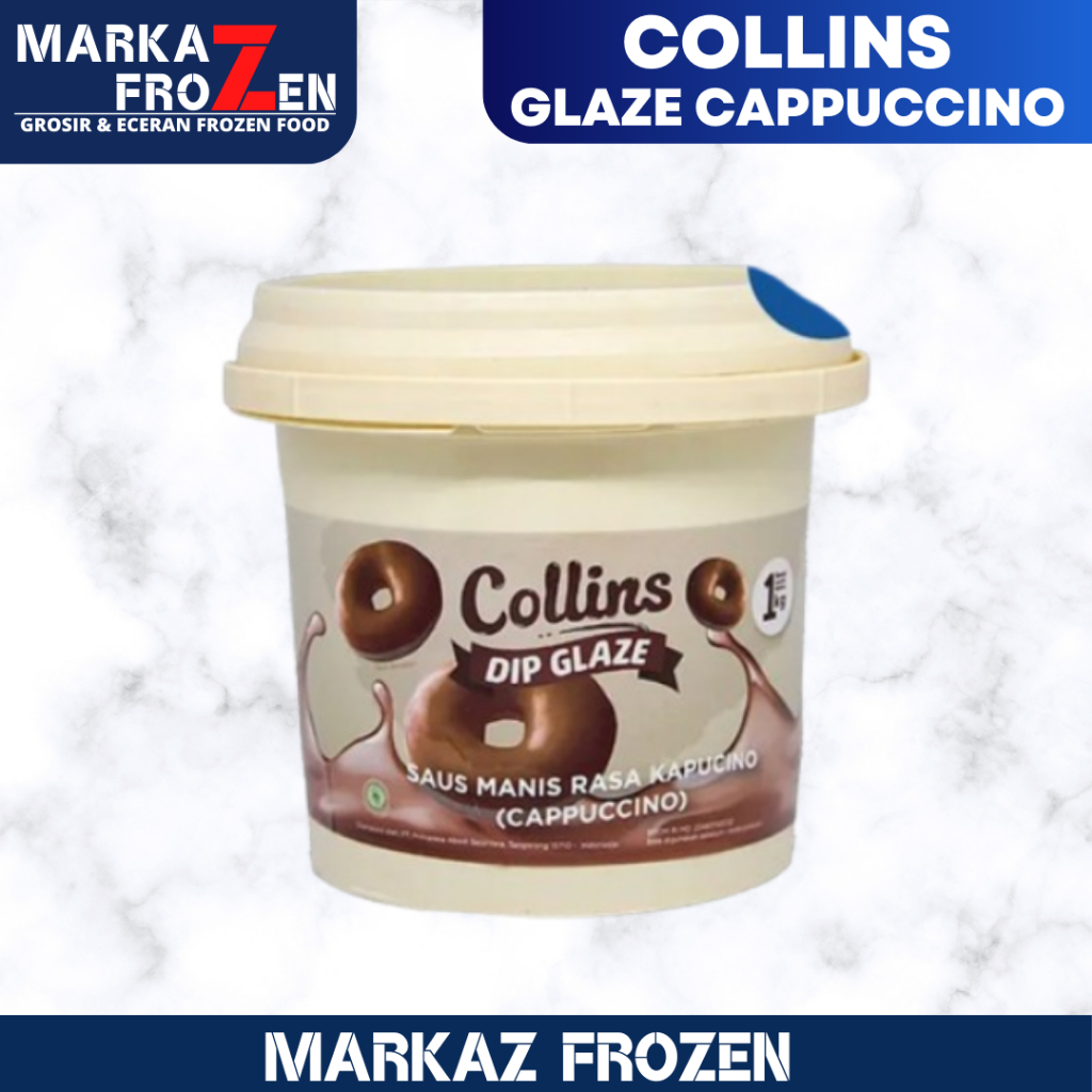 

COLLINS DIP GLAZE CAPUCINO 1KG (12/Q)