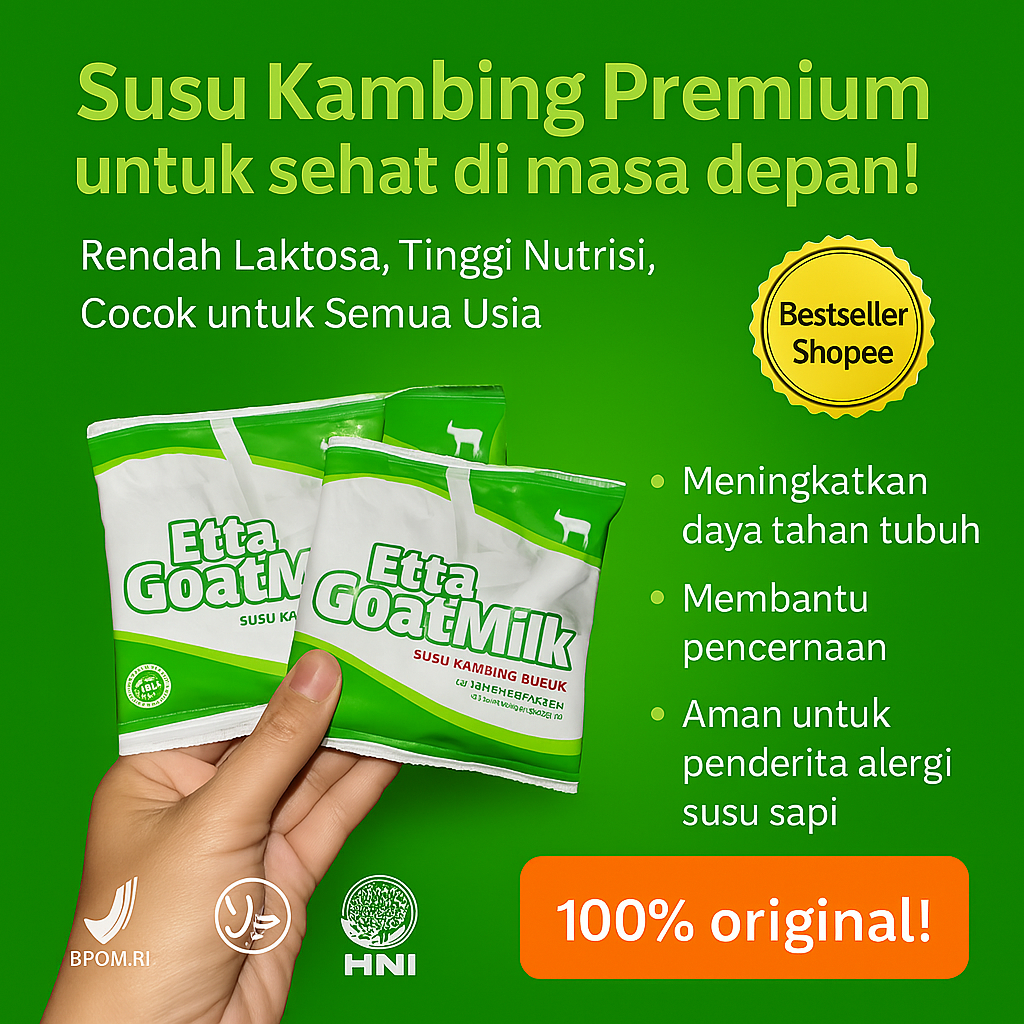 

Etta goat milk || susu kambing etawa hni hpai || EGM