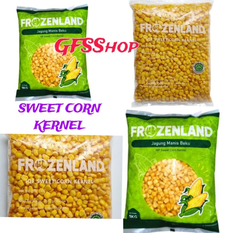 

Kode C. Frozenland Corn Kernel, Jagung Manis Pipil 1kg