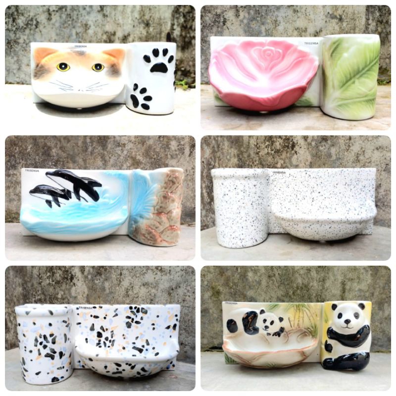 Tempat Sabun Tempel Dinding / Tempat Sabun