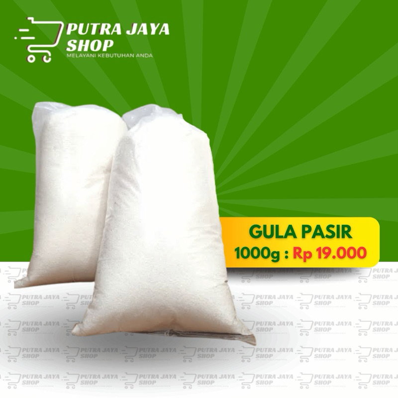 

Gula pasir 1000g/1 kg trep