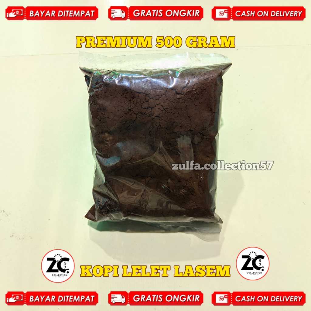 

PROMO 500 GR KOPI LELET LASEM PREMIUM TERLARIS TERMURAH KOPI HITAM HALUS