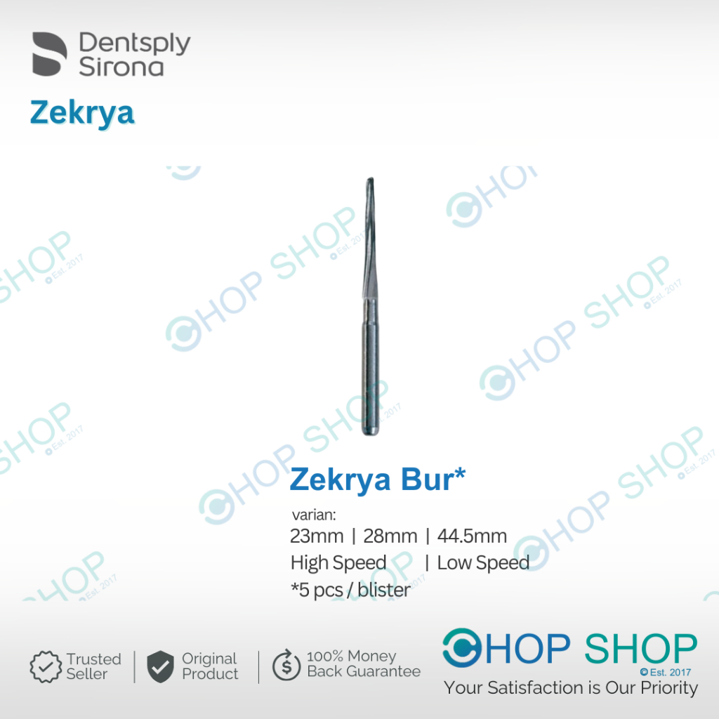 ORIGINAL Dentsply Bur Zekrya Zekria Bur Tulang Highspeed Belah Gigi