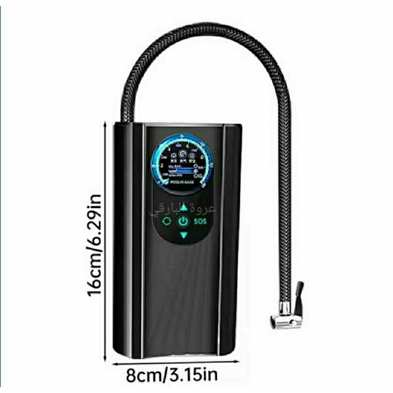Pompa Ban Elektrik Mini Inflator Ban