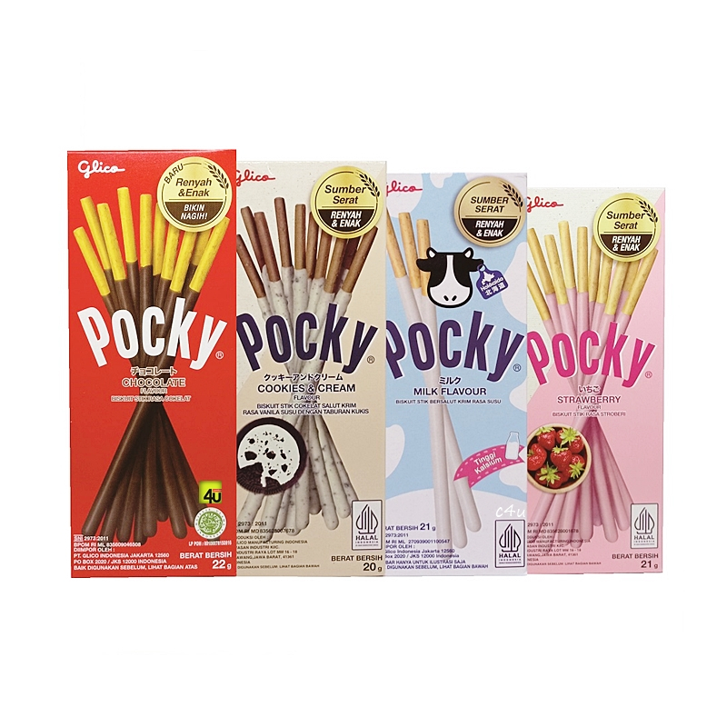 

Pocky MINI BOX - Biskuit Stik Salut Cokelat