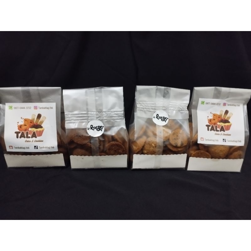 

Mini Bites Cookies Tala 100gr - Snack Cereal Cookies - Brown Sugar Chocochip Cookies