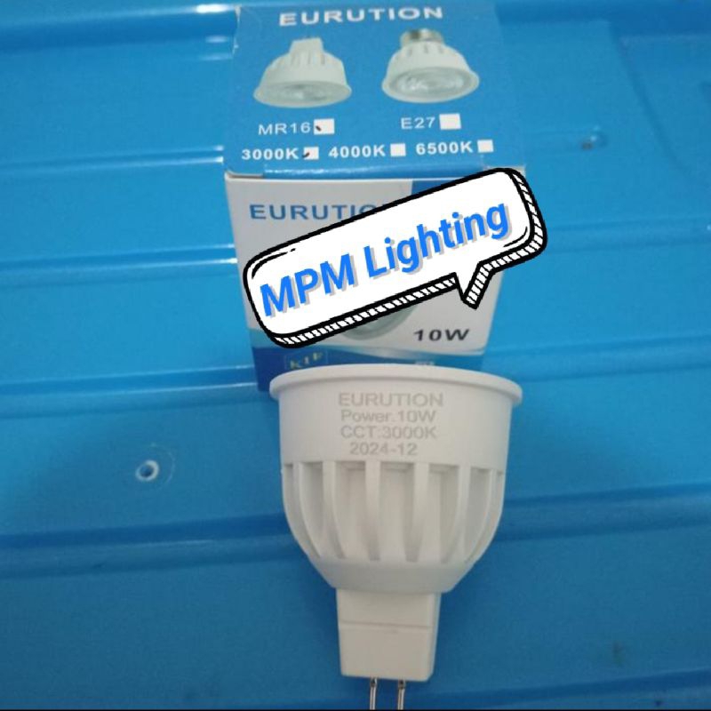 Lampu Spotlight Mr16 COB 10W 220V / LED Halogen Spot Mr16 10watt 220V