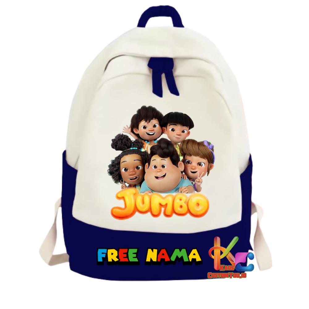 Tas Anak Jumbo - Free Nama Custom Original