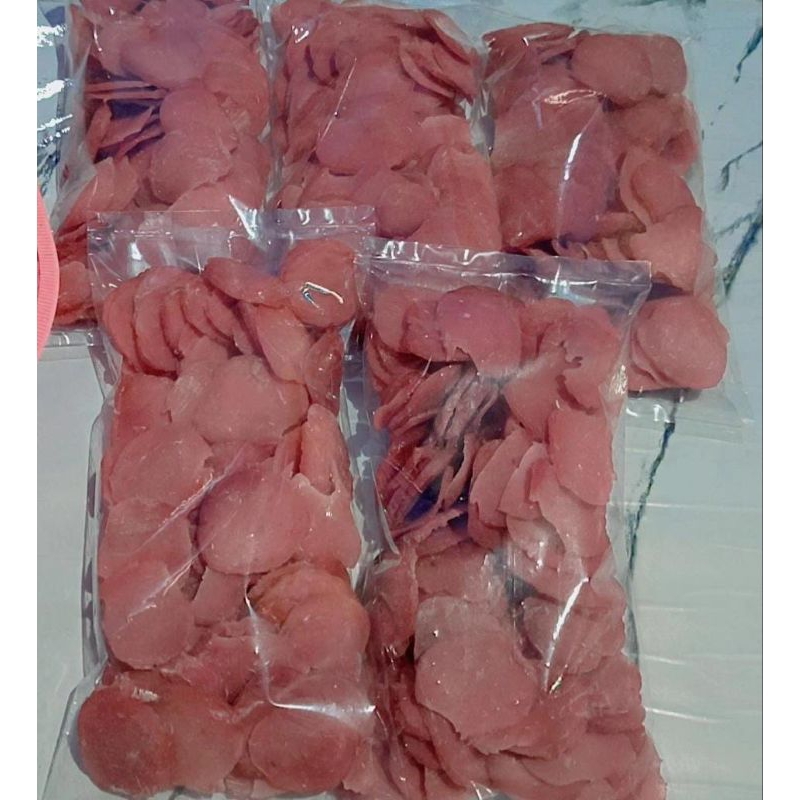 

Kerupuk terasi mentah renyah nikmat gurih TERMURAH, TERHITS bikin nagih kemasan 250gr , 500gr/1kg