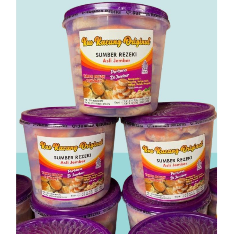 

Kue Kacang Enak Asli Jember Sumber Rezeki