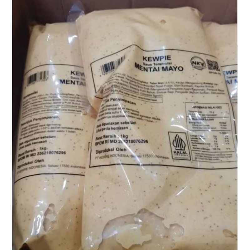 

Kewpie Cooking Sauce Mentai Mayo 1KG - Saus Mentai
