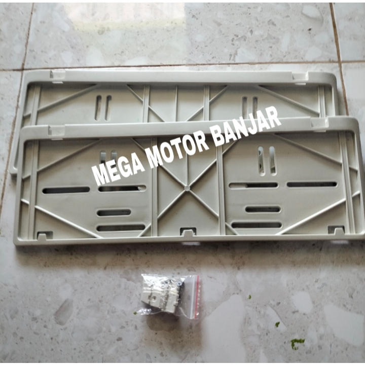 Tempat plat nomor mobil / Duduk plat nomor / plat nomor mobil sepasang