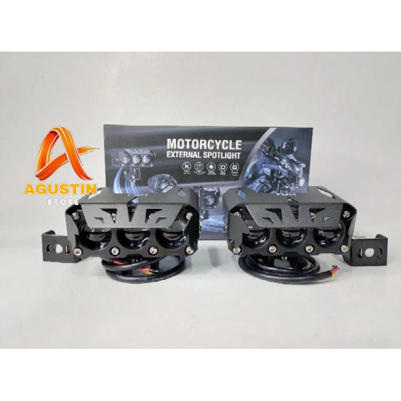 Sql 3 mata SQL 3 MATA Promo Super murah Lampu Tembak LED Laser Gun SQL3 Motor Mobil SQL 3 ma...