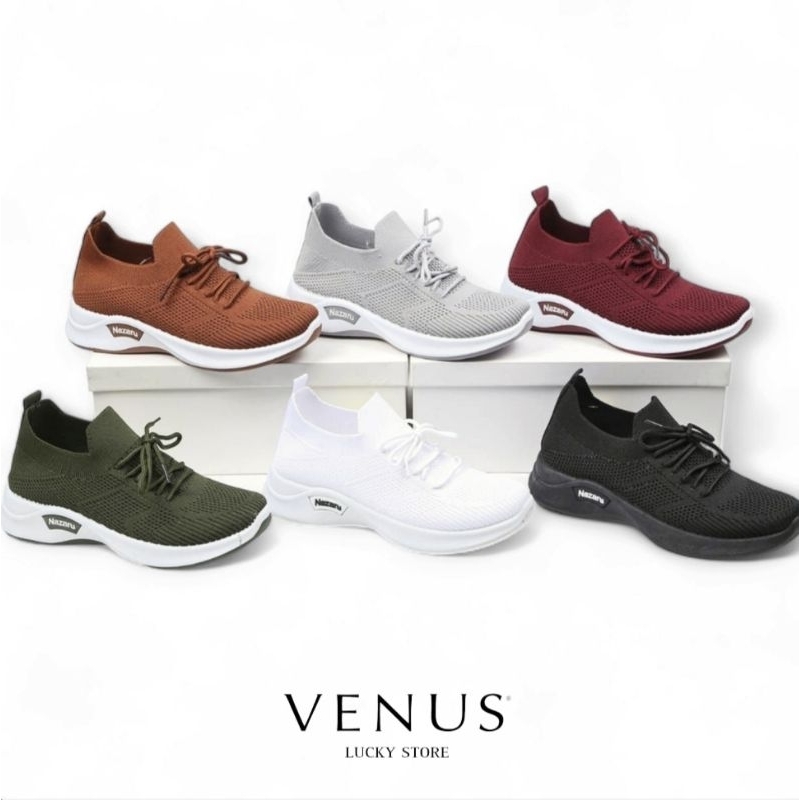 SEPATU OLAHRGA WANITA /SEPATU SENAM/AEROBIK/JOGING SEPATU IMPORT NAZARU