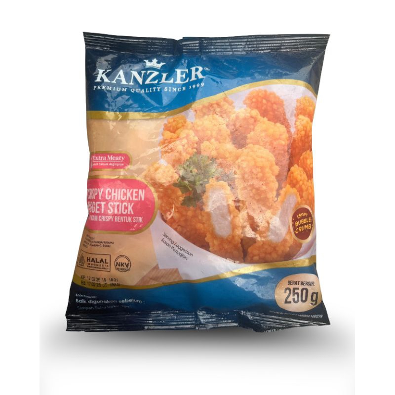 

KANZLER NUGGET CRISPY STIK 250G