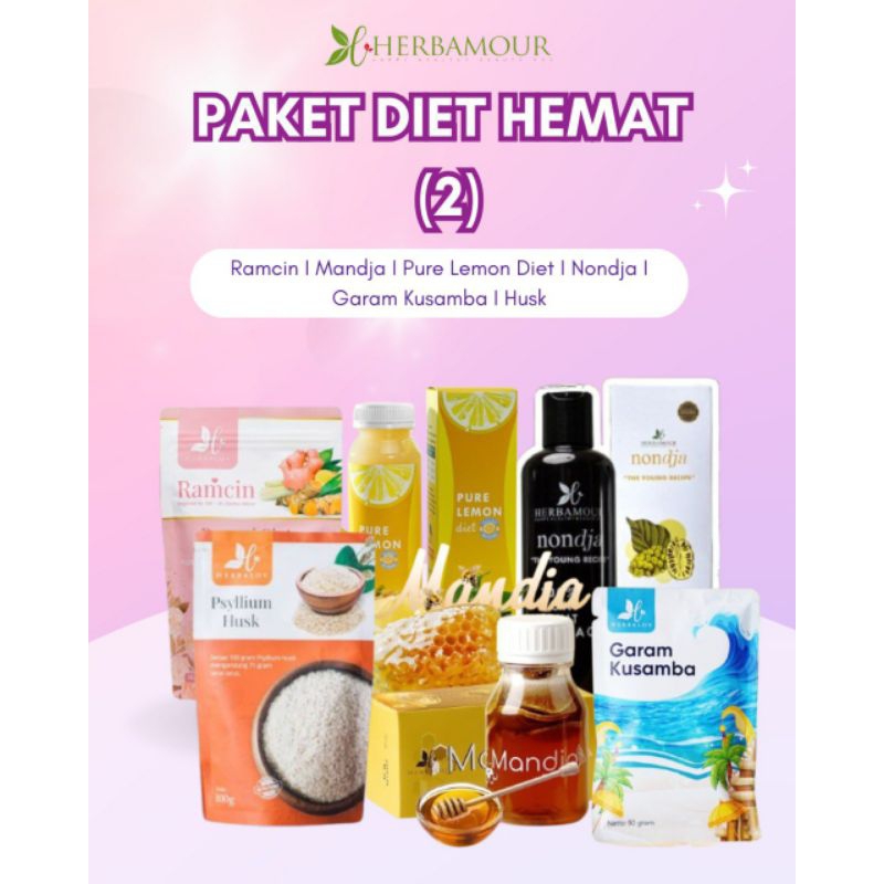 Paket Diet Herbalov (2) | Menurunkan Berat Badan | Diet Herbalov