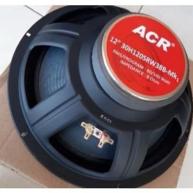 SPEAKER WOOFER 12” 12inch acr 38B 30H120SRW38B MK1