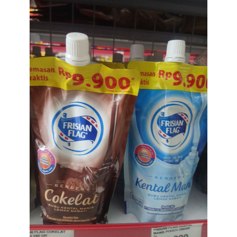 

Susu frisian flag kemasan pouch