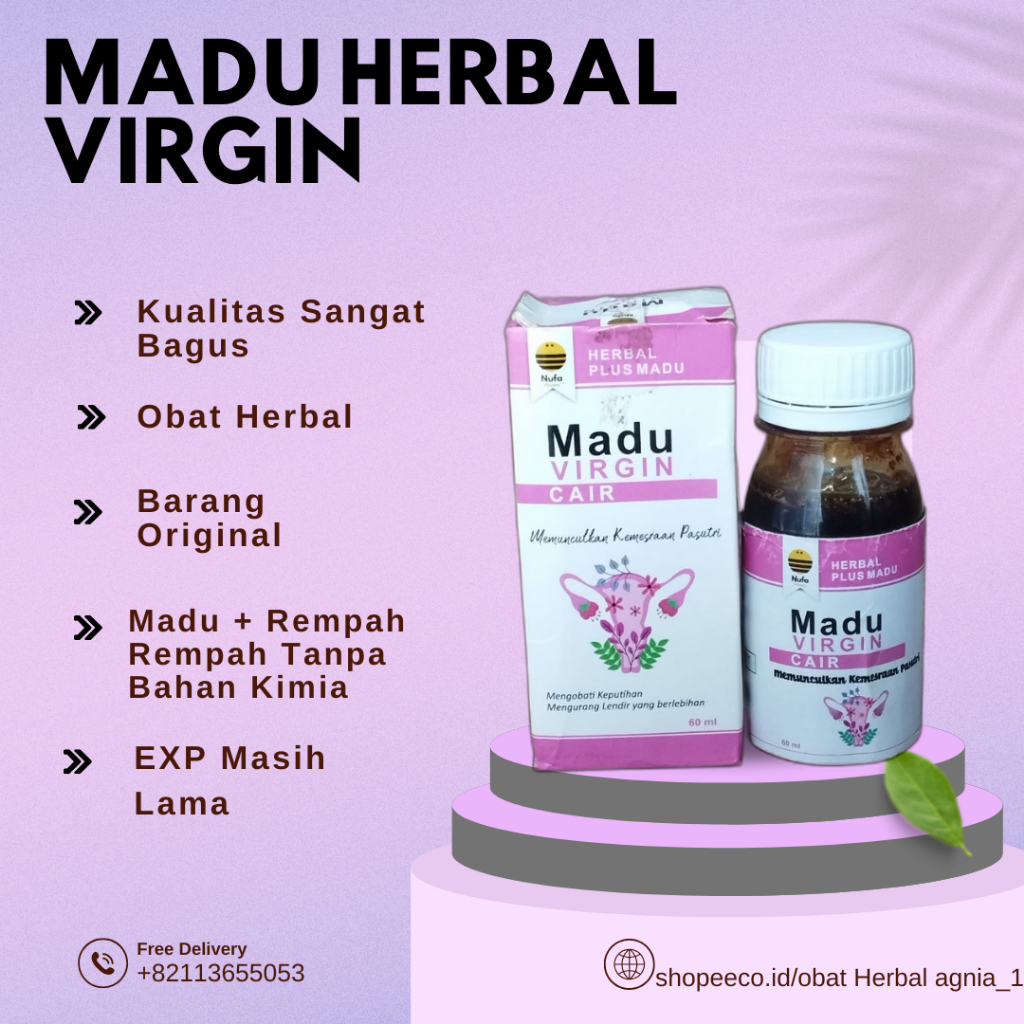Madu Herbal Virgin 0bat Keputihan Wanita Madu Kuat Cara Mengatasi Gatal Gatal Mengatasi Bau TakSedap