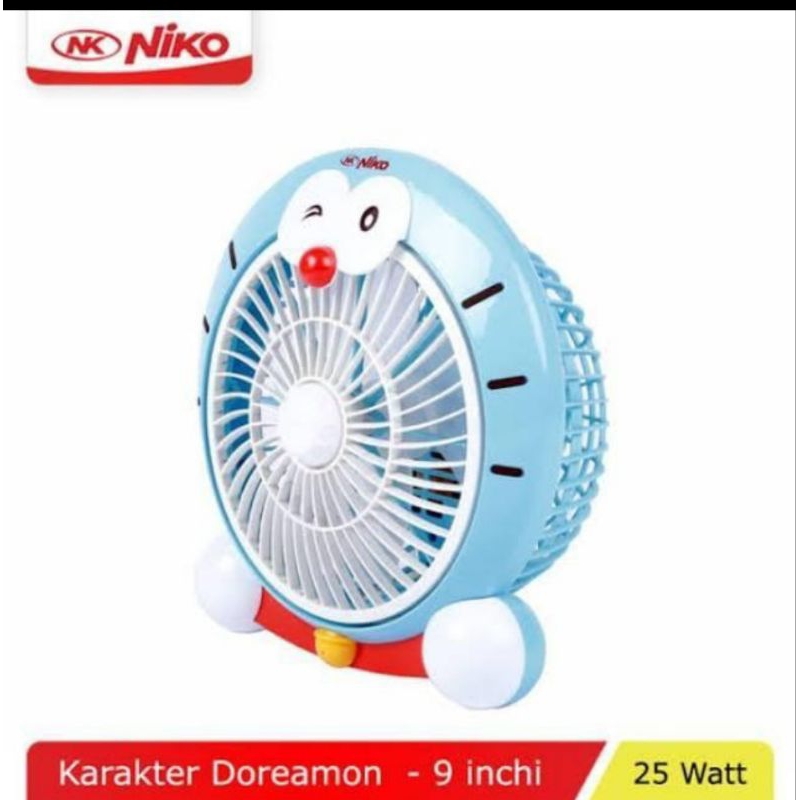 Kipas Angin Karakter Niko 9 inch ( instant kurir)