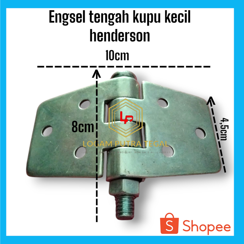 Engsel Henderson kupu kecil // Engsel pintu lipat // Engsel pintu pagar