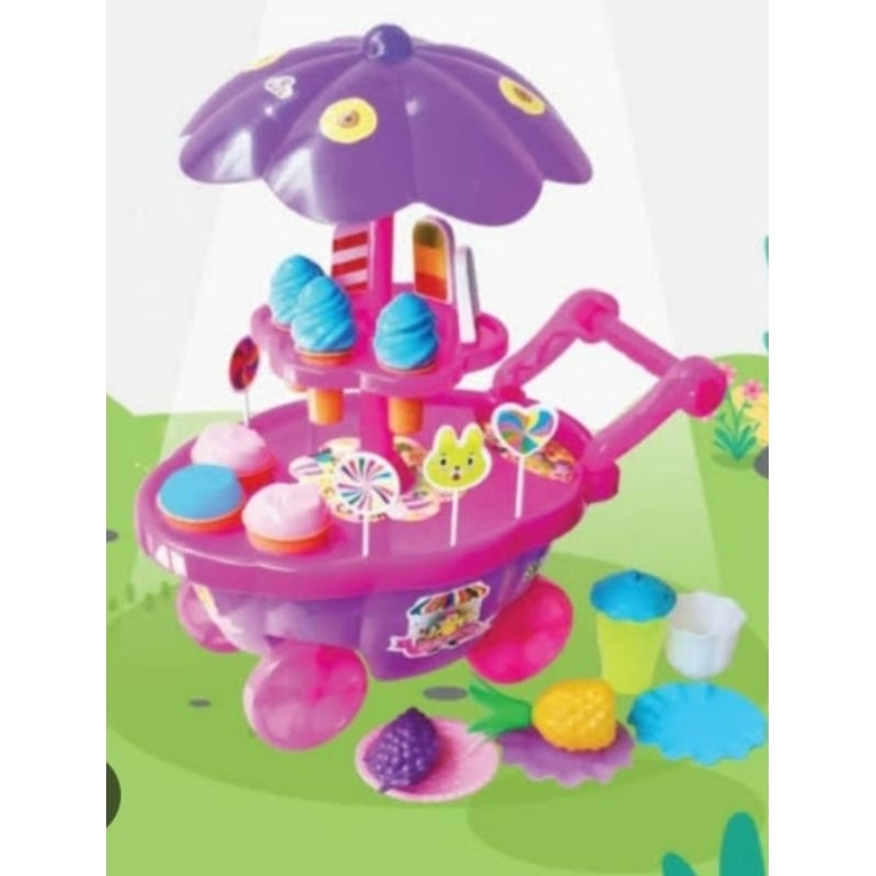 mainan es krim dorong jumbo