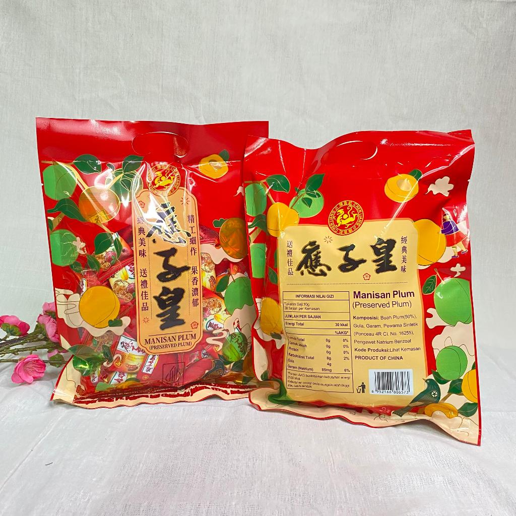 

Manisan Plum Ying Zi Huang 380Gr ( Isi 19Pcs) / Manisan Buah Plum