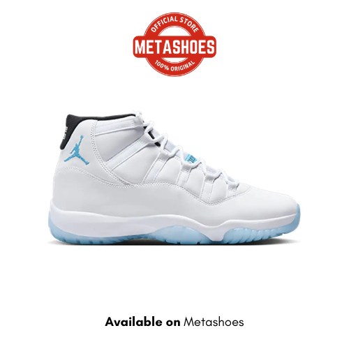 Sepatu Basket Air Jordan 11 Retro Men's Basketball Shoes - White Original