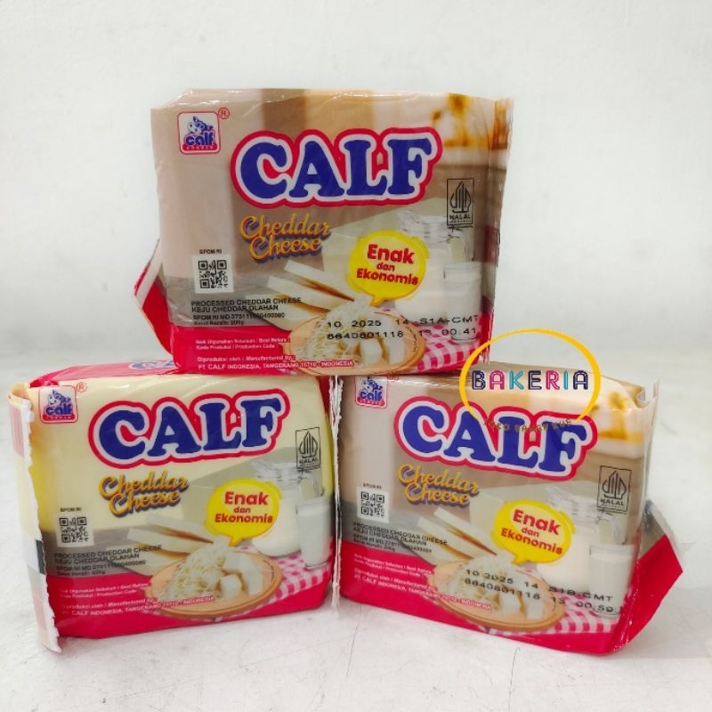 

Calf Cheddar Cheese / Keju Calf 200gr