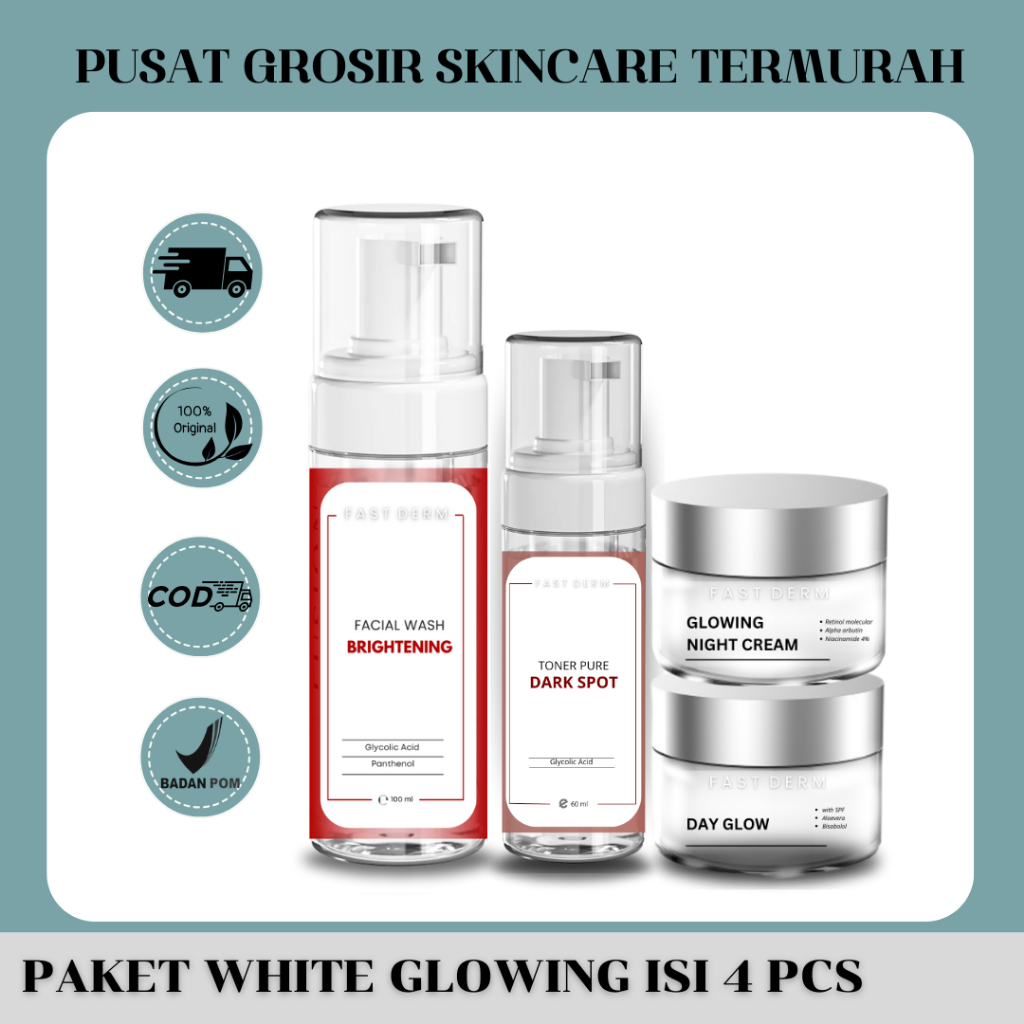 Fast Derm Paket White Glowing