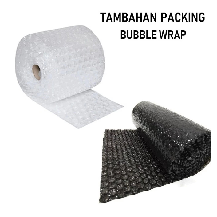 

Extra Bubble Wrap Untuk Pengiriman