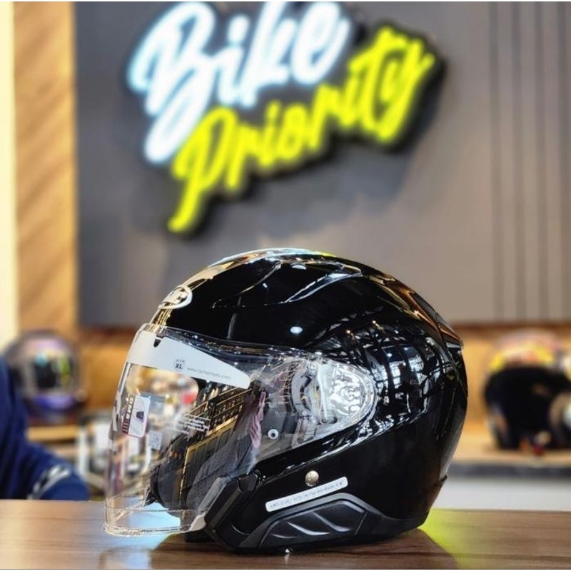 HJC RPHA 31 Black SNI Helm Half Face