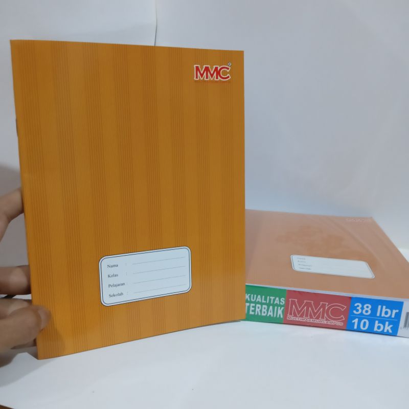 

MMC Buku Tulis Dengan Sampul Coklat (38 Halaman 10 Buku) RJ4