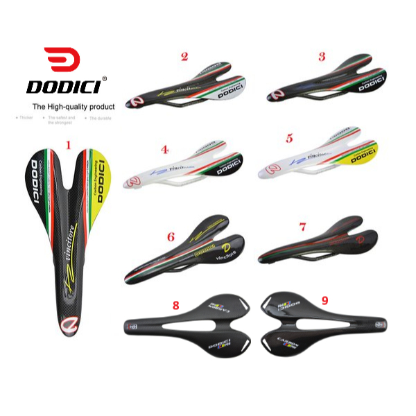 SADEL CARBON DODICI sepeda LIPAT balap XC gunung roadbike karbon saddle karbon ringan kuat fiber
