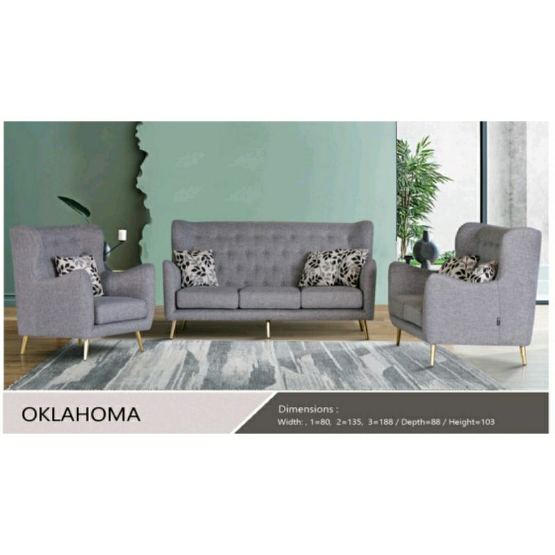 MODIS SOFA 321 TYPE OKLAHOMA - SOFA MODIS 321 SEATER - SOFA PREMIUM