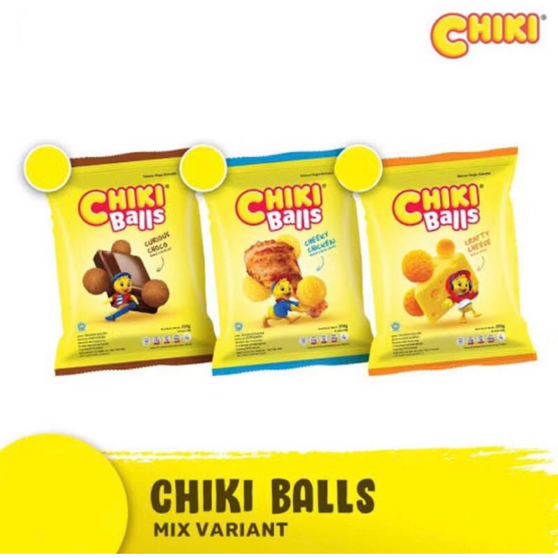 

chiki balls cokelat/ayam/keju renceng isi 10 (2000)