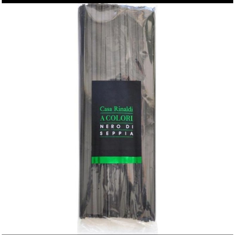 

Casa Rinaldi fettucine pasta black hitam 500gr